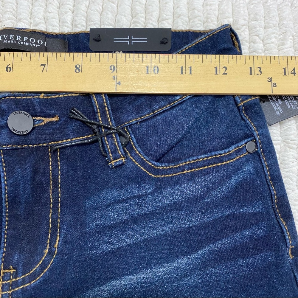 LIVERPOOL Sadie Straight Leg Blue Jeans Size 26 - Picture 6 of 10